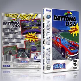 Sega Saturn Custom Case - NO GAME - Daytona USA