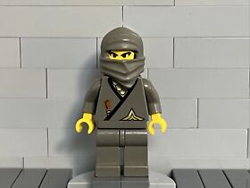 LEGO Ninja Gray minifigure 6093 6089 6033 3019 1187 4805 mini figure