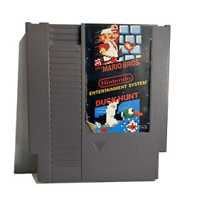 Super Mario Brothers & Duck Hunt - NES Nintendo Game System #28