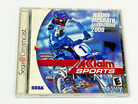 Jeremy McGrath Supercross 2000 (Sega Dreamcast, 2000) Authentic Tested CiB