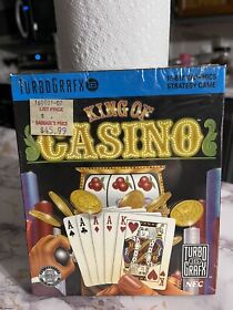 King of Casino (TurboGrafx-16, 1990) CIB, Tested & Working Turbo Grafx 16