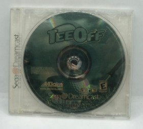 Tee Off Golf Sega Dreamcast Case and Disc Tested