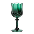 Fun Express Green Plastic Patterned Plastic Wine Glasses 12 Count