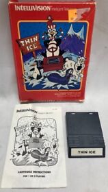 Thin Ice for Mattel Intellivision Complete in Original Box Clean and Tested
