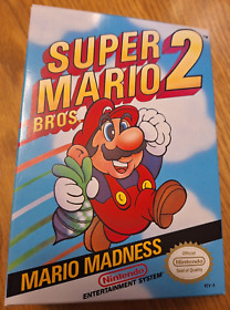 Super Mario Bros. 2 NES 1988 Nintendo muy bonito