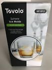 Tovolo Sphere Ice Molds - Stackable, Slow Melting - Set of 2 BRAND NEW