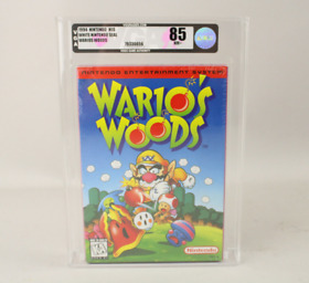 Wario's Woods Nintendo NES 1994 New Factory Sealed VGA Graded 85 NM+