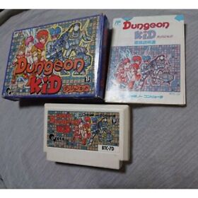 family computer   Rare  Dungeon KiD NES Soft Nintendo