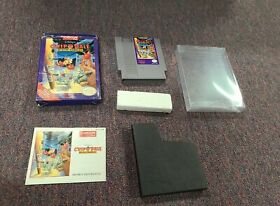 Disney's Chip 'N Dale Rescue Rangers (Nintendo) NES (Complete in Box) Works Well