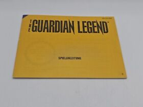 The Guardian Legend Nintendo NES Nur Anleitung