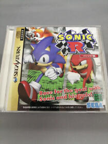 Sega Saturn Software  Sonic R SEGA JAPAN