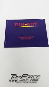 Pin Bot Nintendo NES Manual Instructions Booklet free shipping