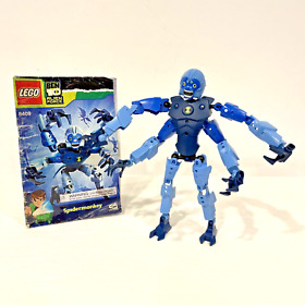 LEGO BEN 10 ALIEN FORCE SPIDERMONKEY COMPLETE BUILDING FIGURE SET 8409 W/ MANUAL