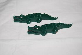 Authentic Lego Lot 2 Robot Crocodile Agents 8632 w/ Stickers Applied Alligator