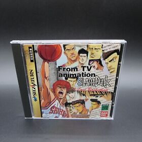 Slam Dunk I Love Basketball Sega Saturn with Manual Japanese Version NTSC-J