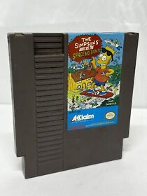 The Simpsons: Bart vs. the Space Mutants (Nintendo NES, 1991)-Tested-Authentic