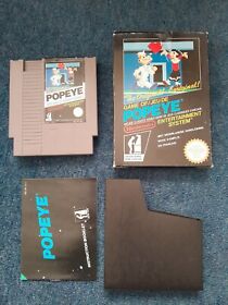 Popeye Nintendo NES Game UK PAL - Complete - French Box