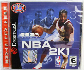 NBA 2K1 for Sega Dreamcast - Sega All Stars - SAS - Brand New! Factory Sealed!