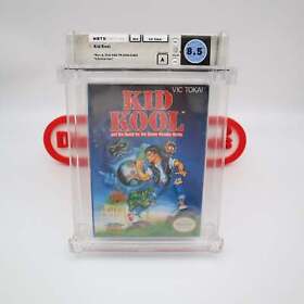 NES Nintendo KID KOOL: QUEST SEVEN WONDER HERBS - WATA GRADED 8.5 A! NEW Sealed!