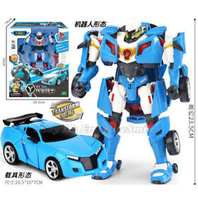 Tobot Evolution Y Transforming Convert Car to Robot Action Figure Toy Boy Gift