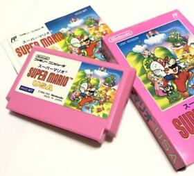 Super Mario USA Nintendo Famicom FC Used Japan Free Shipping 