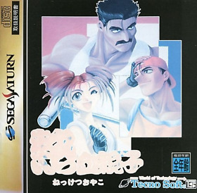 Nekketsu Oyako SEGA Saturn Hot Blooded Family Techno soft Game disc SS