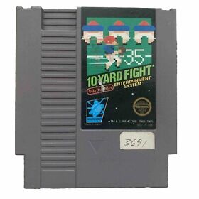 10-YARD FIGHT  Nintendo Authentic NES Football Game, Tested & Working