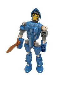 Vtg 2003 LEGO Castle Jayko Buildable Figure Blue Knight Sword Mask 47477 8"T