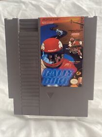 Rally Bike NES Cart Nintendo Entertainment System, 1990 Cleaned, Tested!