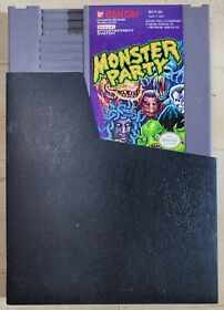 MONSTER PARTY **Nintendo NES (1989) ** Tested & Working ** Cartridge Only**