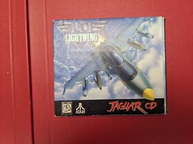Blue Lightning (Atari Jaguar CD, 1995)  Complete w/ Overlay & Manual