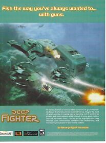 Deep Fighter Print Ad/Poster Art Sega Dreamcast