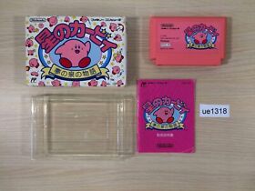 ue1318 Kirby Kirby's Adventure BOXED NES Famicom Japan