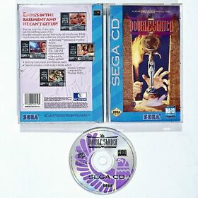1993 Truvideo Sega CD Game Double Switch US Ntsc Cib Interactive Blondie Fmv