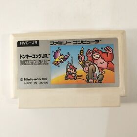 Donkey Kong Jr. ~ Picture Label (Nintendo Famicom FC NES, 1983) Japan Import