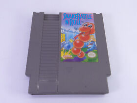 Nintendo NES Snake Rattle n Roll Video Game Vintage Retro