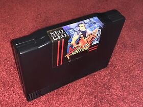 Art of Fighting Neo Geo AES Dog Tag English CARTRIDGE ONLY TESTED-Nice Label VGC