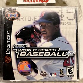 World Series Baseball 2K2 (Sega Dreamcast, 2001) Complete Tested