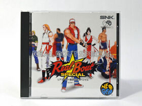 SNK NEO GEO CD REAL BOUT FATAL FURY SPECIAL Garou Densetsu w/spine Game Japan