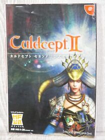 CULDCEPT II 2 Second Official Guide Dreamcast Book 2001 MF99