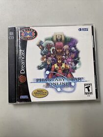 Phantasy Star Online (Sega Dreamcast, 2001) 2 Disc - Complete And Tested Sonic