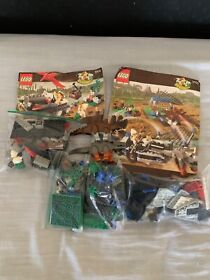 Lego Adventurers #5934 Dino Explorer 5955 All Terrain Trapper Sets Complete '00