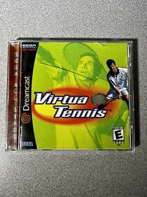 Virtua Tennis for Sega Dreamcast Complete CIB Tested