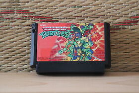 Teenage Mutant Ninja Turtles Japan Nintendo Famicom FC NES Very Good Condition!