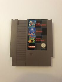 Nintendo Classic Nes Super Mario Bros Tetris World Cup Spiel