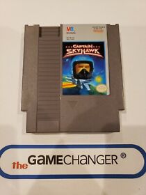 Captain Skyhawk NES w Manual! Cleaned and Tested!  Works Great!  Trusted Seller!