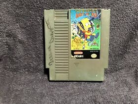 THE SIMPSONS BART VS THE WORLD for the NES CLEANED, TESTED, & AUTHENTIC!