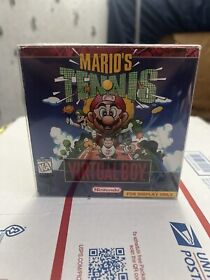 Nintendo Virtual Boy MARIO'S TENNIS Mario Vintage Game Complete!  Extremely Rare