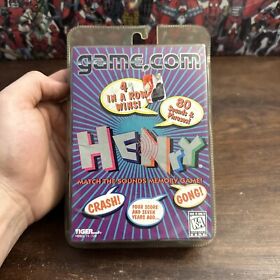 Brand NEW - Henry Tiger - Game.com - Electronic Handheld Game Cartridge - Sealed