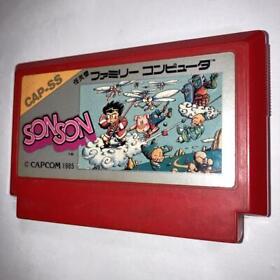 Nintendo Famicom SNE Son Son Japanese Software Game